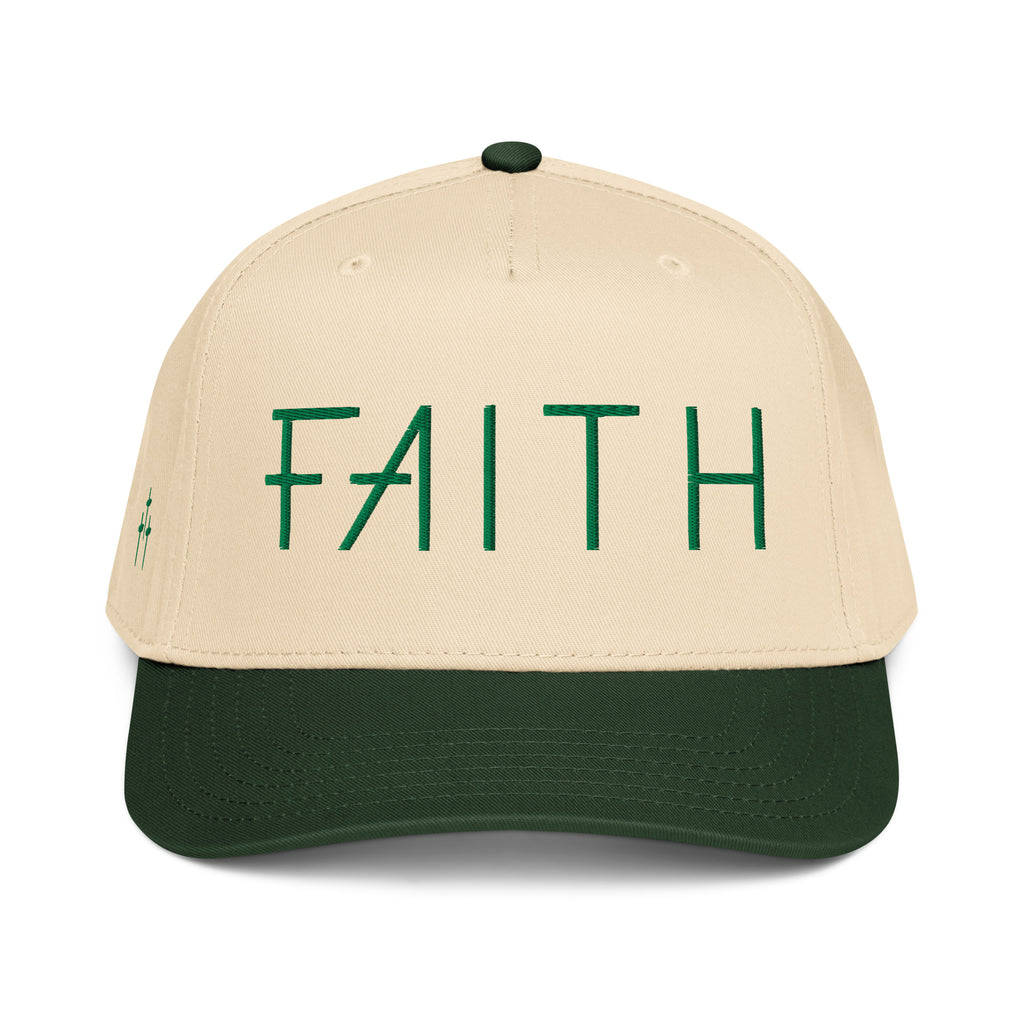 Faith Embroidered Snapback Cap