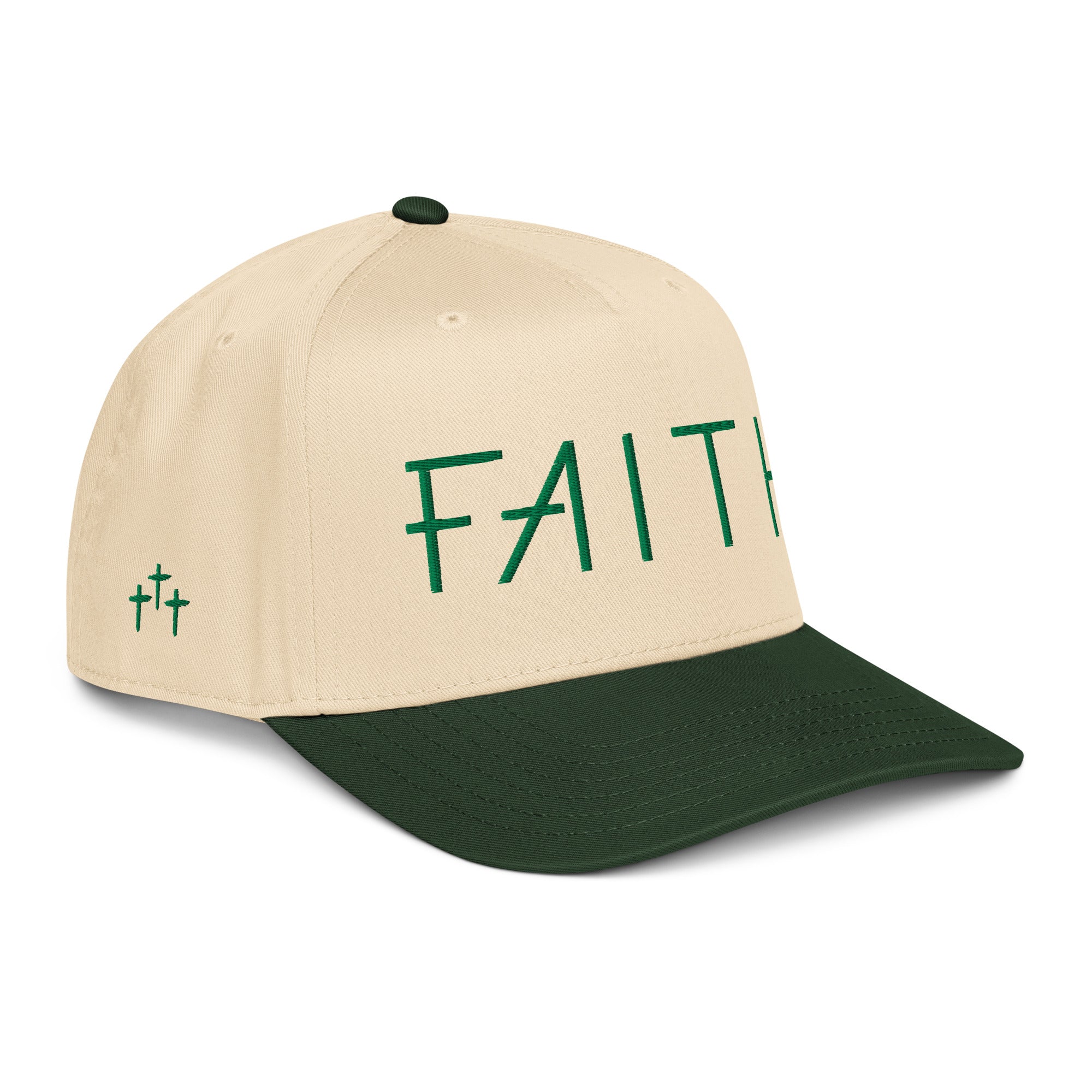 Faith Embroidered Snapback Cap