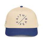 Faith Over Fear Embroidered Snapback Cap