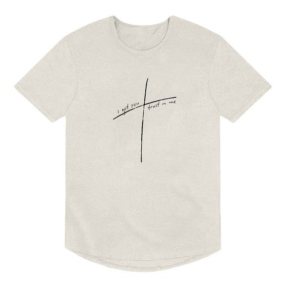 Men's Drop Tail T-Shirt - I Got You Trust in Me Pr