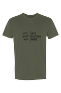 Men's Sueded T-Shirt - Beast Mode - Blessed Mode P