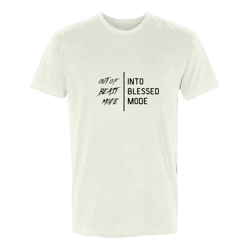 Men's Sueded T-Shirt - Beast Mode - Blessed Mode P