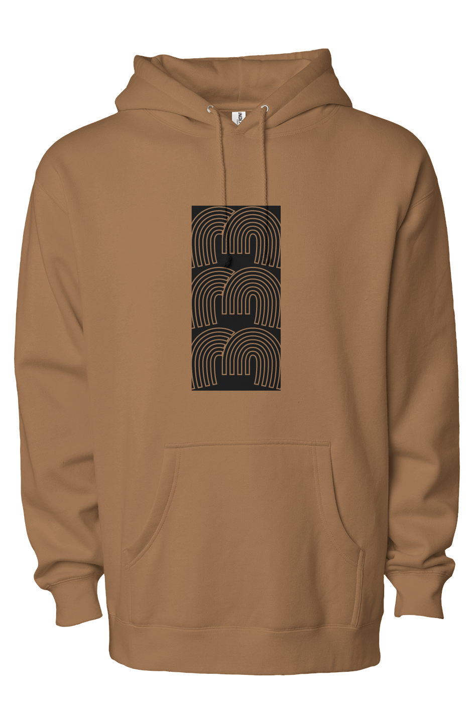 Men's Heavyweight Pullover Hoodie - 333 Print