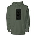 Men's Heavyweight Pullover Hoodie - 333 Print