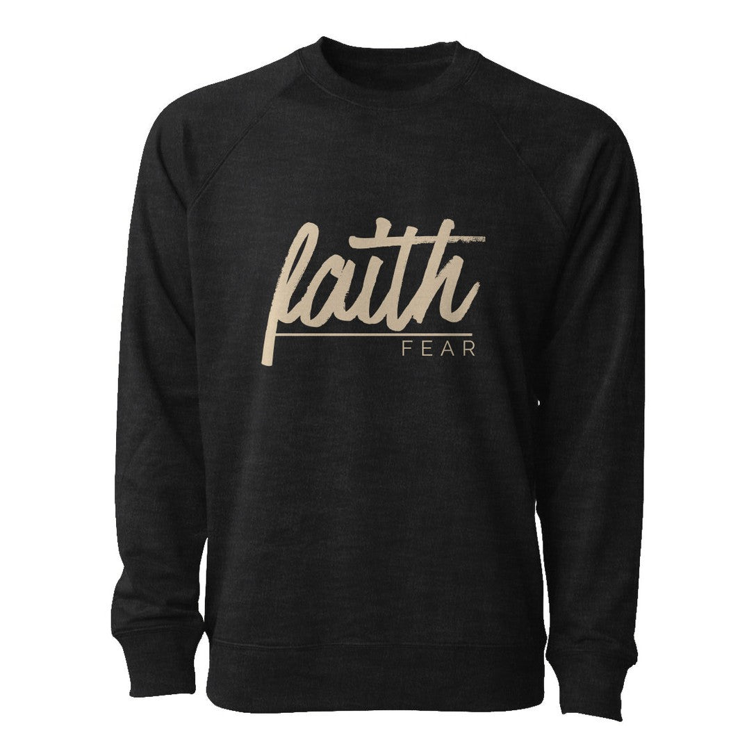 Women's Lightweight Sweatshirt - Faith Over Fear P
