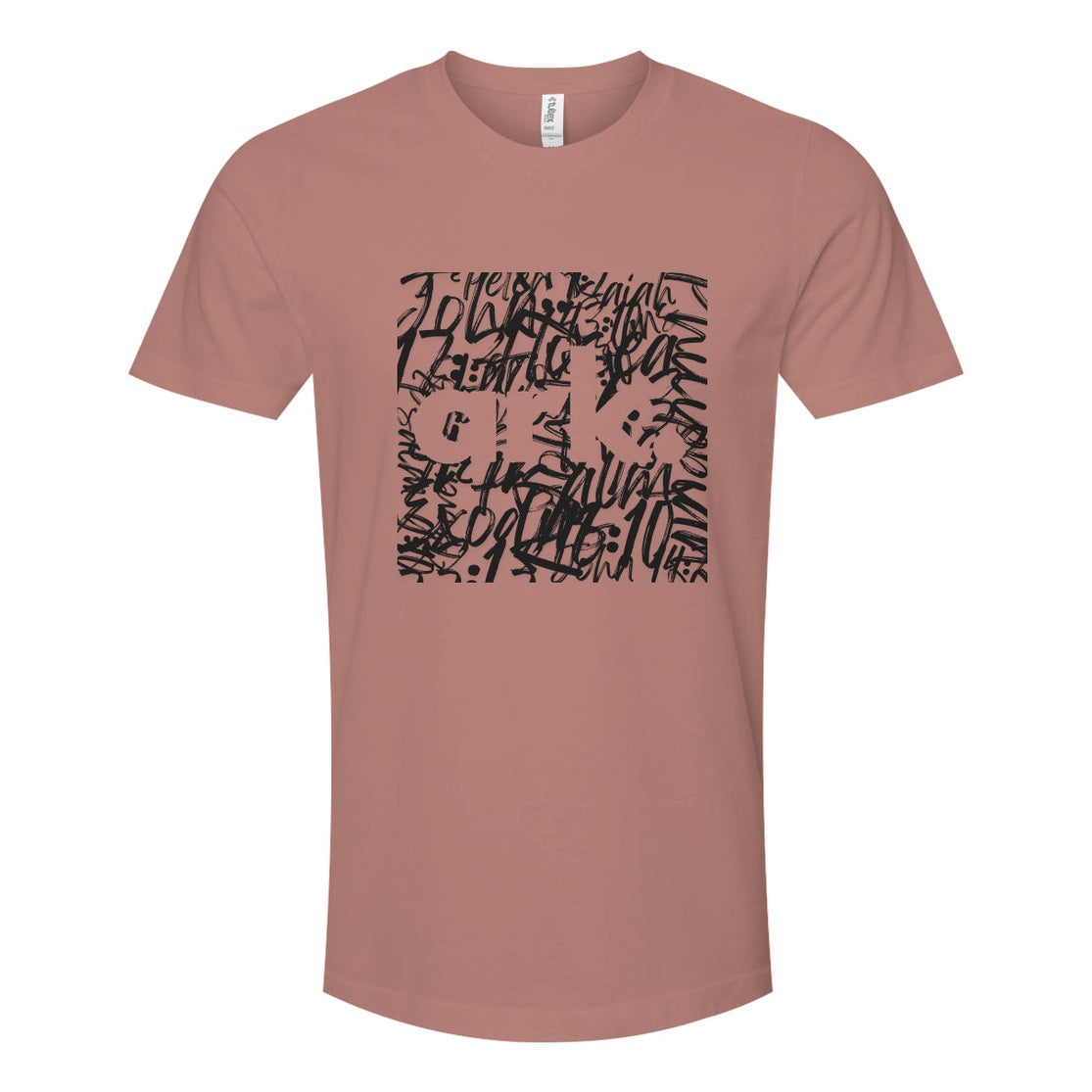 Men's Premium Cotton T-Shirt - Verse Collage w/Ark