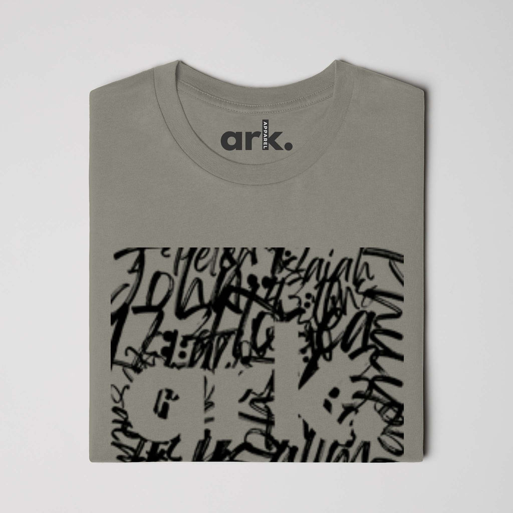 Men Crew Neck T Shirt with Front Graphic Print Short Sleeve