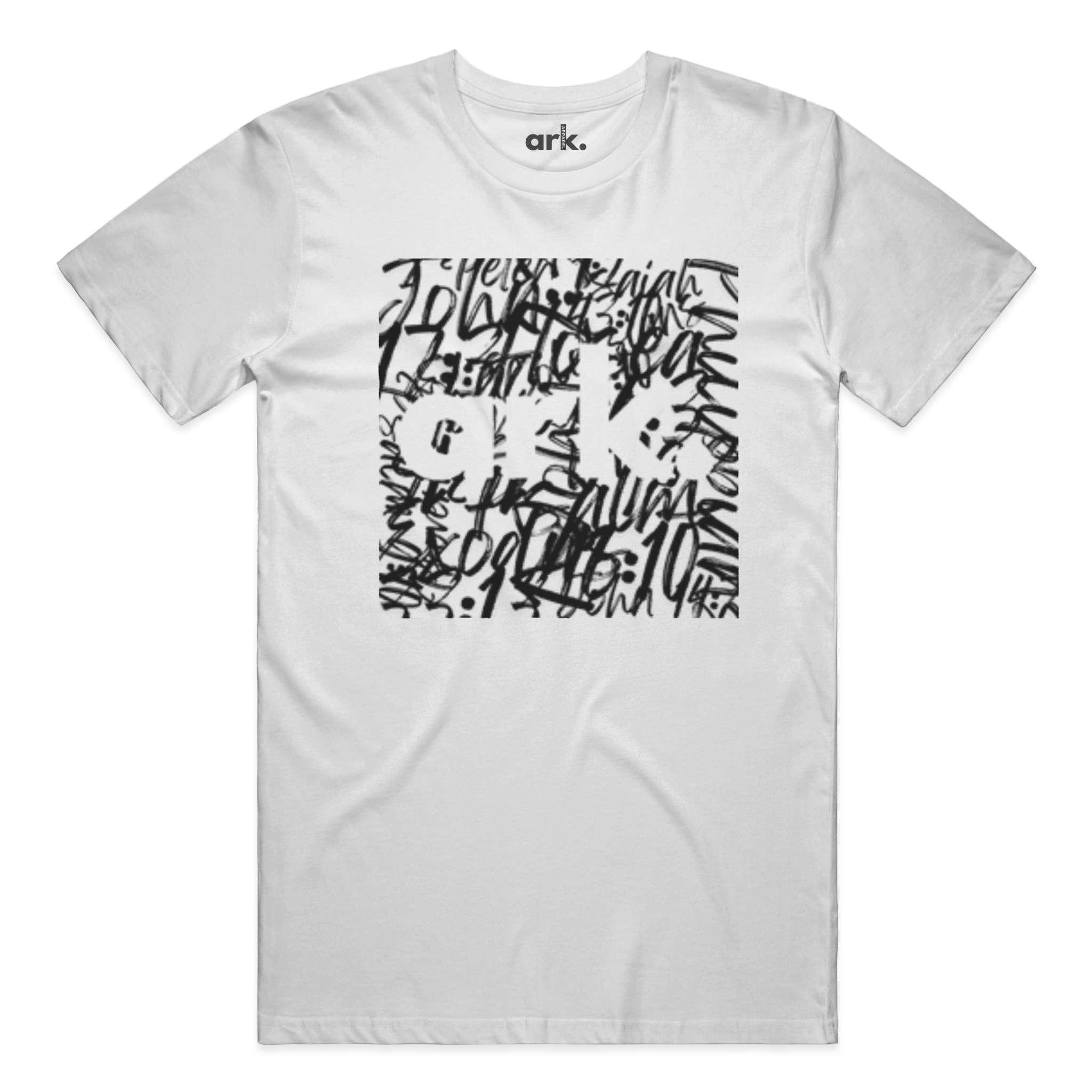 Men's Premium Cotton T-Shirt - Verse Collage w/Ark