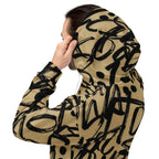 Men’s All-Over Print Hoodie with Bible Verse Text Design Pullover