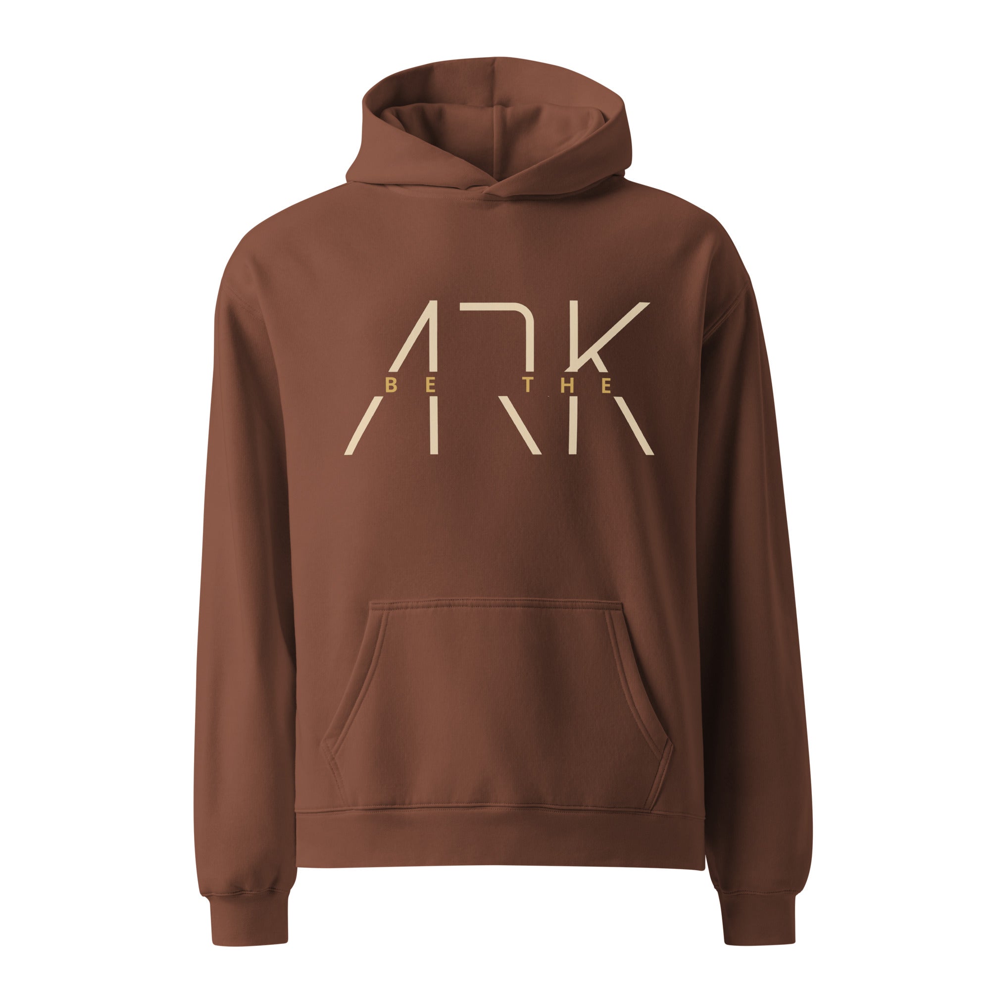 Men's Oversized Pullover Hoodie - Be The Ark Noah's Ark Graphic - Various Colors Christian Faith Sweatshirt