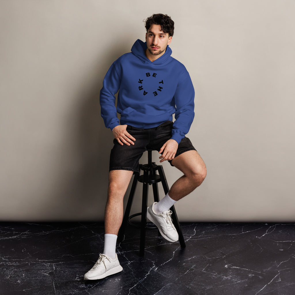 Men's Oversized Pullover Hoodie - BE The Ark Noah's Ark Print - Various Colors Christian Faith Sweatshirt