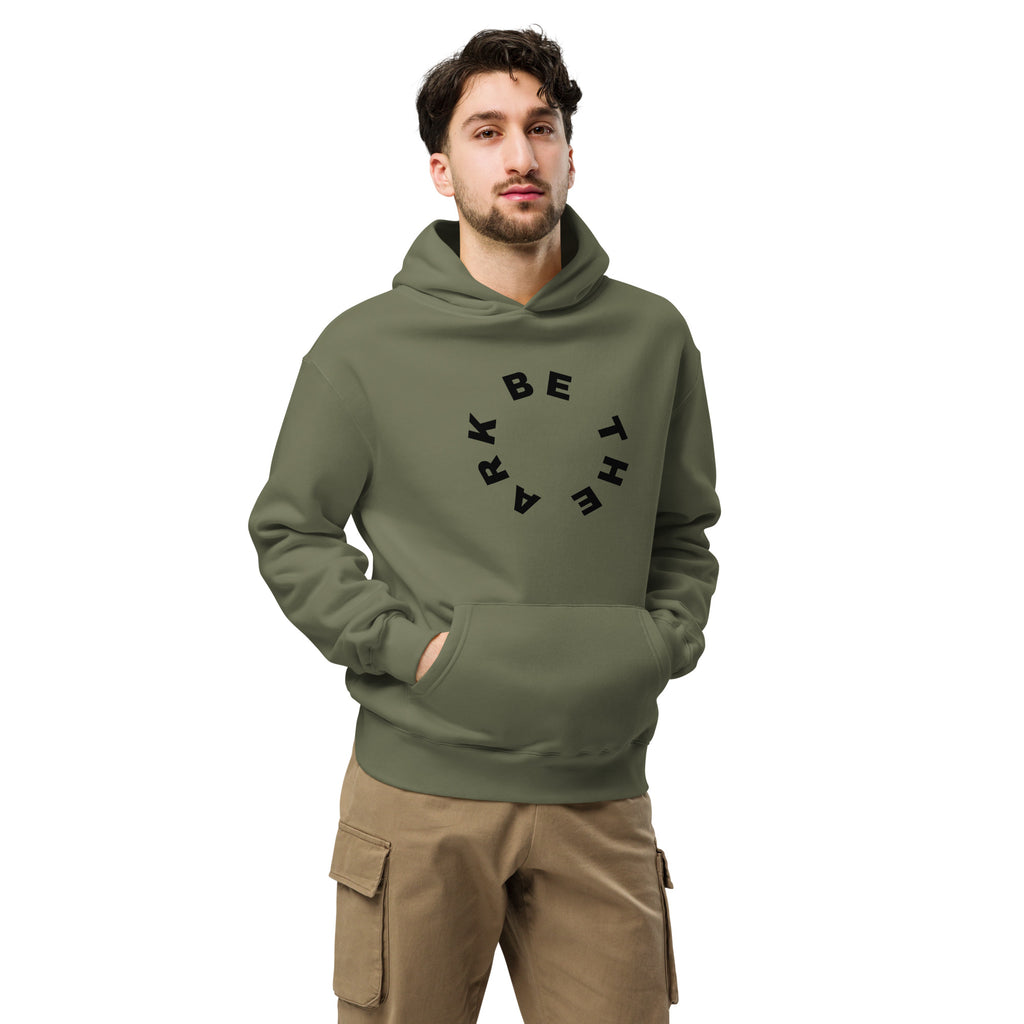 Men's Oversized Pullover Hoodie - BE The Ark Noah's Ark Print - Various Colors Christian Faith Sweatshirt