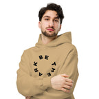 Men's Oversized Pullover Hoodie - BE The Ark Noah's Ark Print - Various Colors Christian Faith Sweatshirt