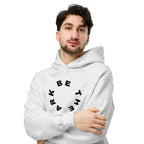 Men's Oversized Pullover Hoodie - BE The Ark Noah's Ark Print - Various Colors Christian Faith Sweatshirt