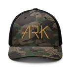Ark Camo Trucker Hat | 3D Embroidered Otto Cap