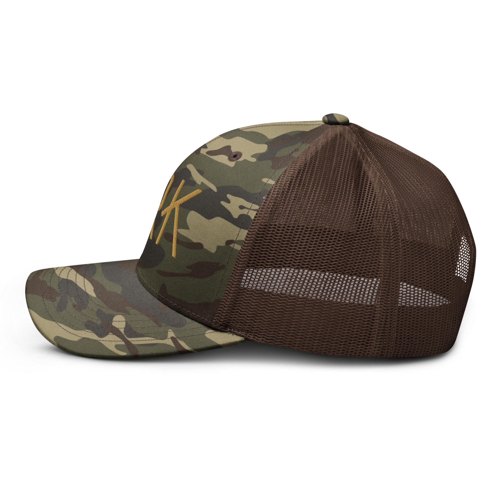 Ark Camo Trucker Hat | 3D Embroidered Otto Cap