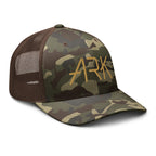 Ark Camo Trucker Hat | 3D Embroidered Otto Cap