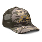 Ark Camo Trucker Hat | 3D Embroidered Otto Cap