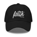 Faith Over Fear Embroidered Cotton Cap
