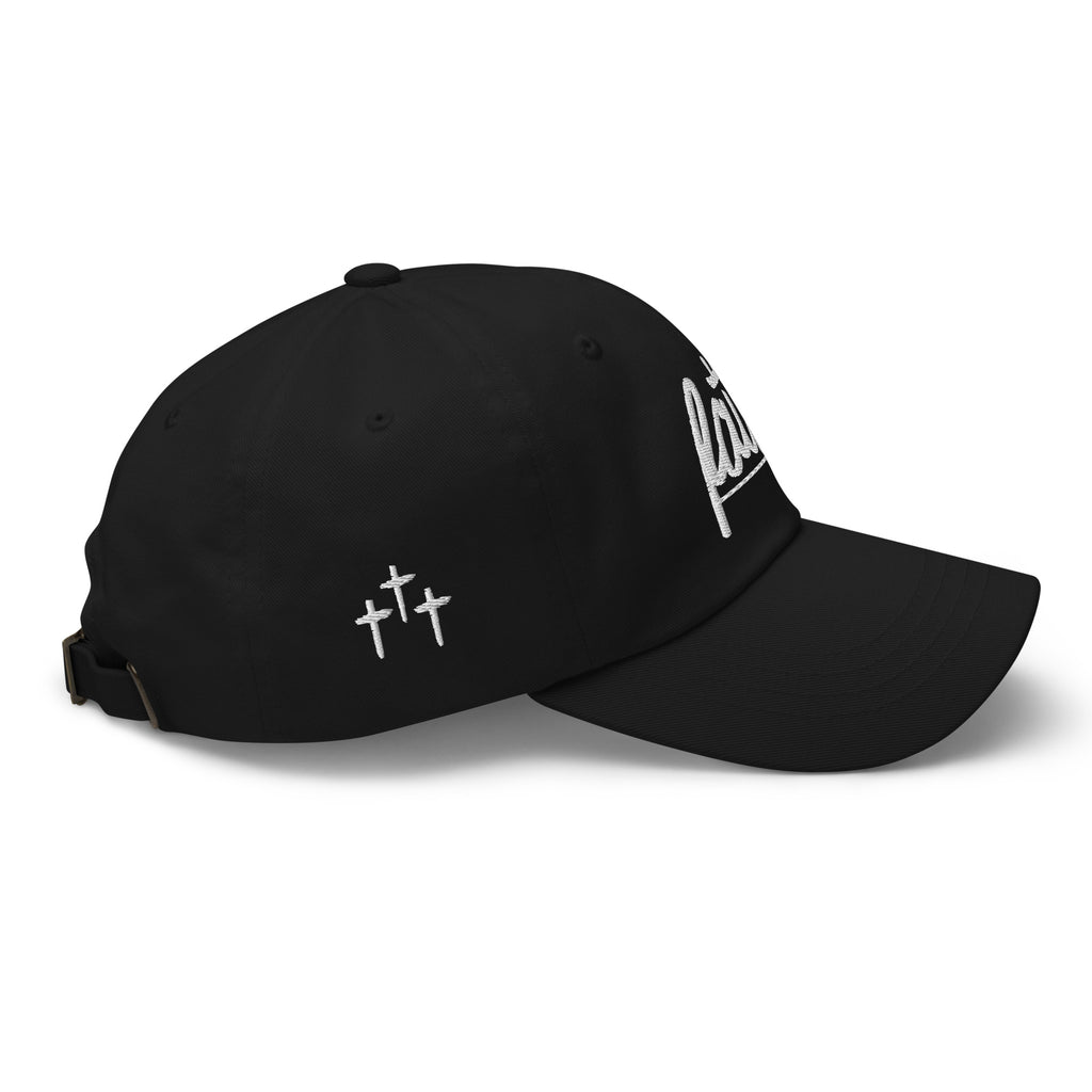 Faith Over Fear Embroidered Cotton Cap