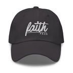 Faith Over Fear Embroidered Cotton Cap