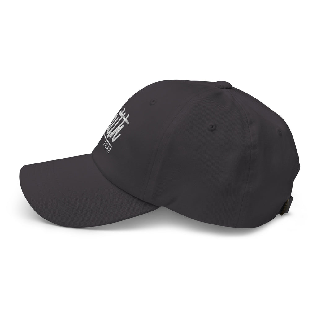 Faith Over Fear Embroidered Cotton Cap