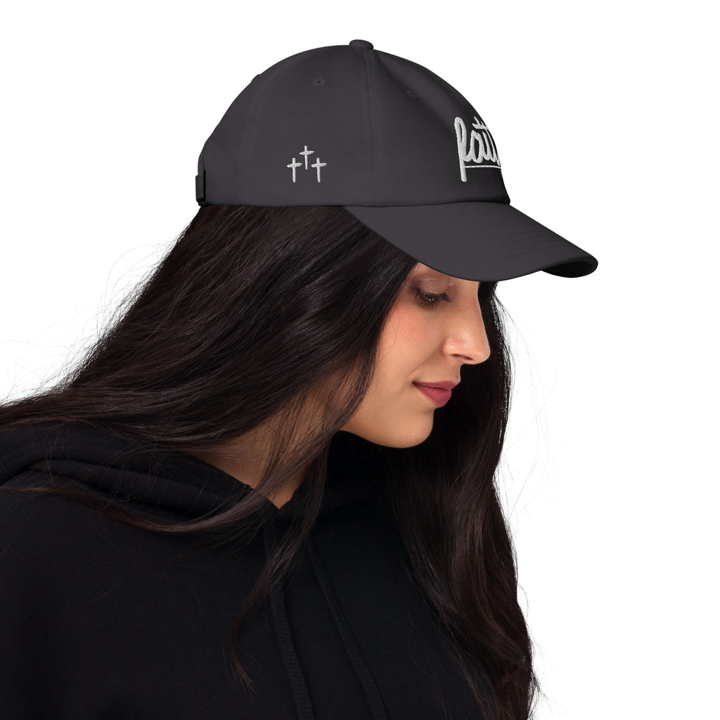 Faith Over Fear Embroidered Cotton Cap