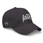 Faith Over Fear Embroidered Cotton Cap