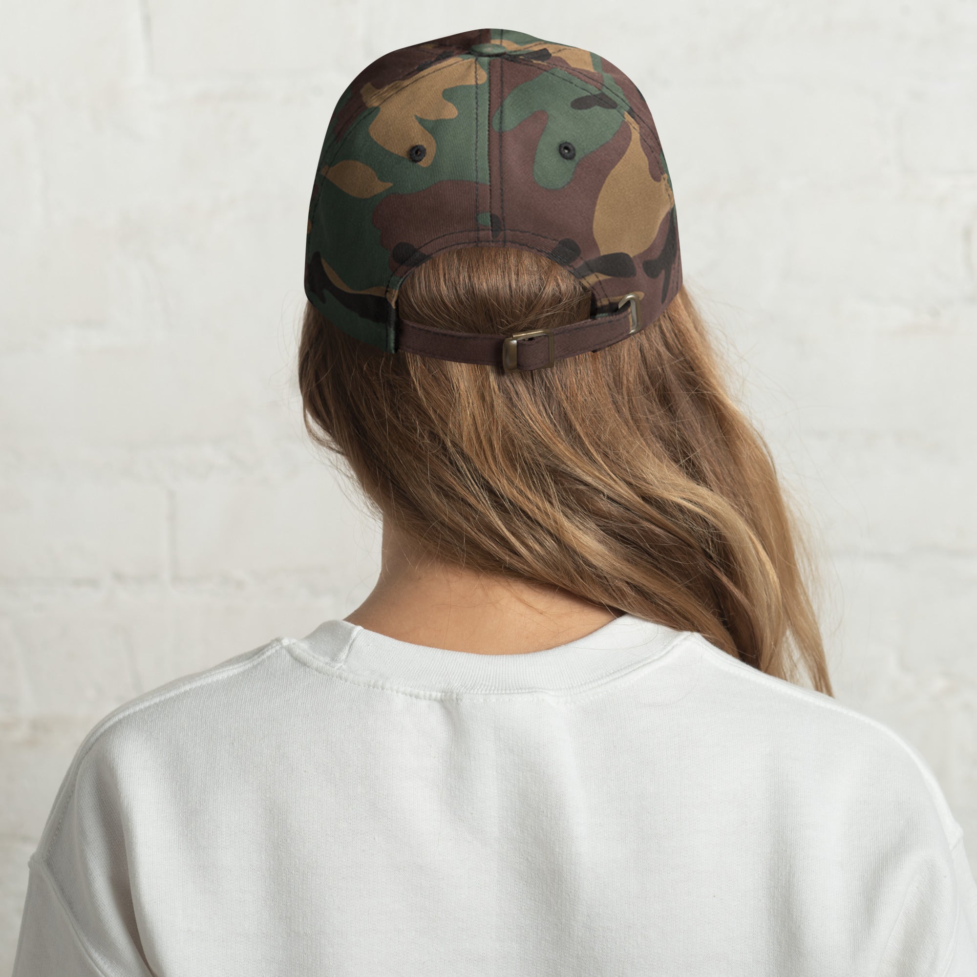 Faith Over Fear Embroidered Cotton Cap
