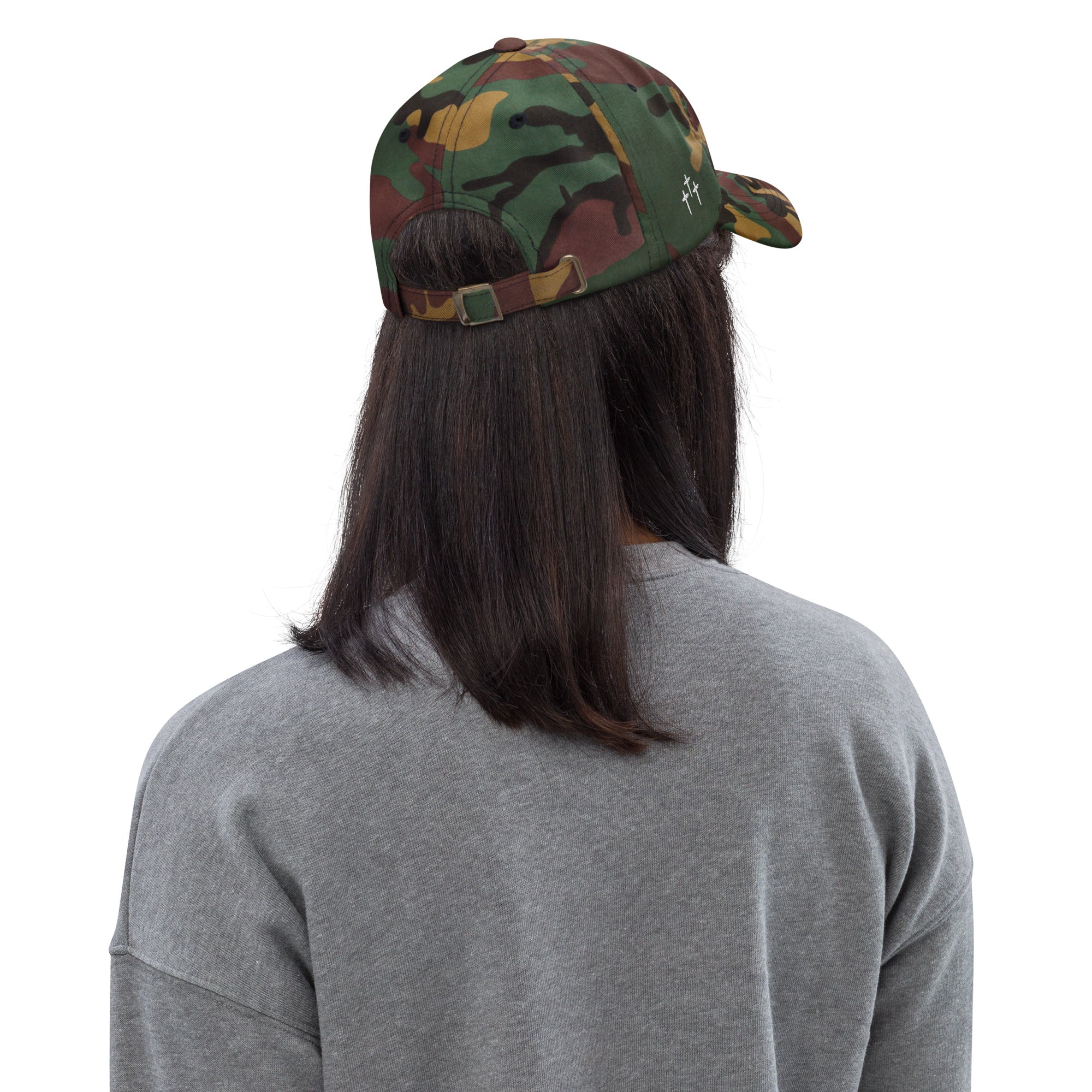 Faith Over Fear Embroidered Cotton Cap