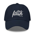 Faith Over Fear Embroidered Cotton Cap