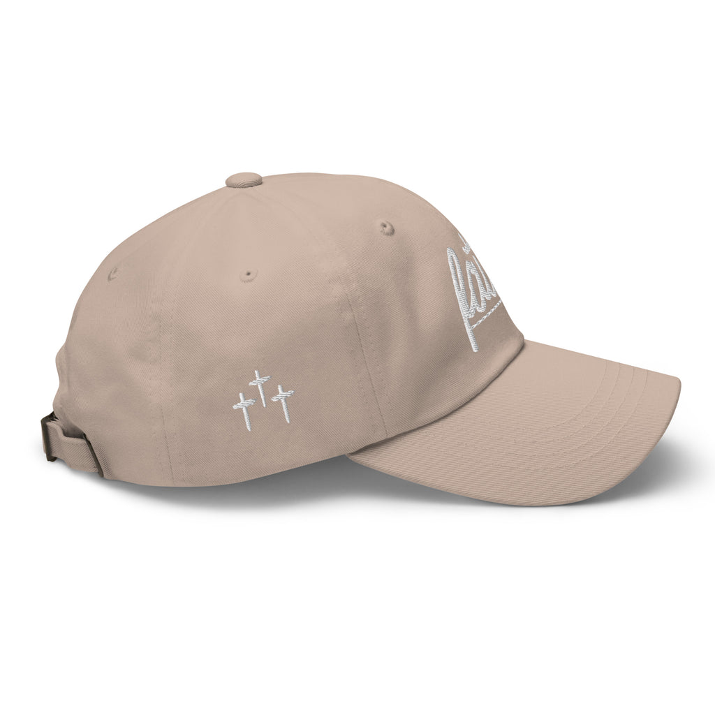Faith Over Fear Embroidered Cotton Cap