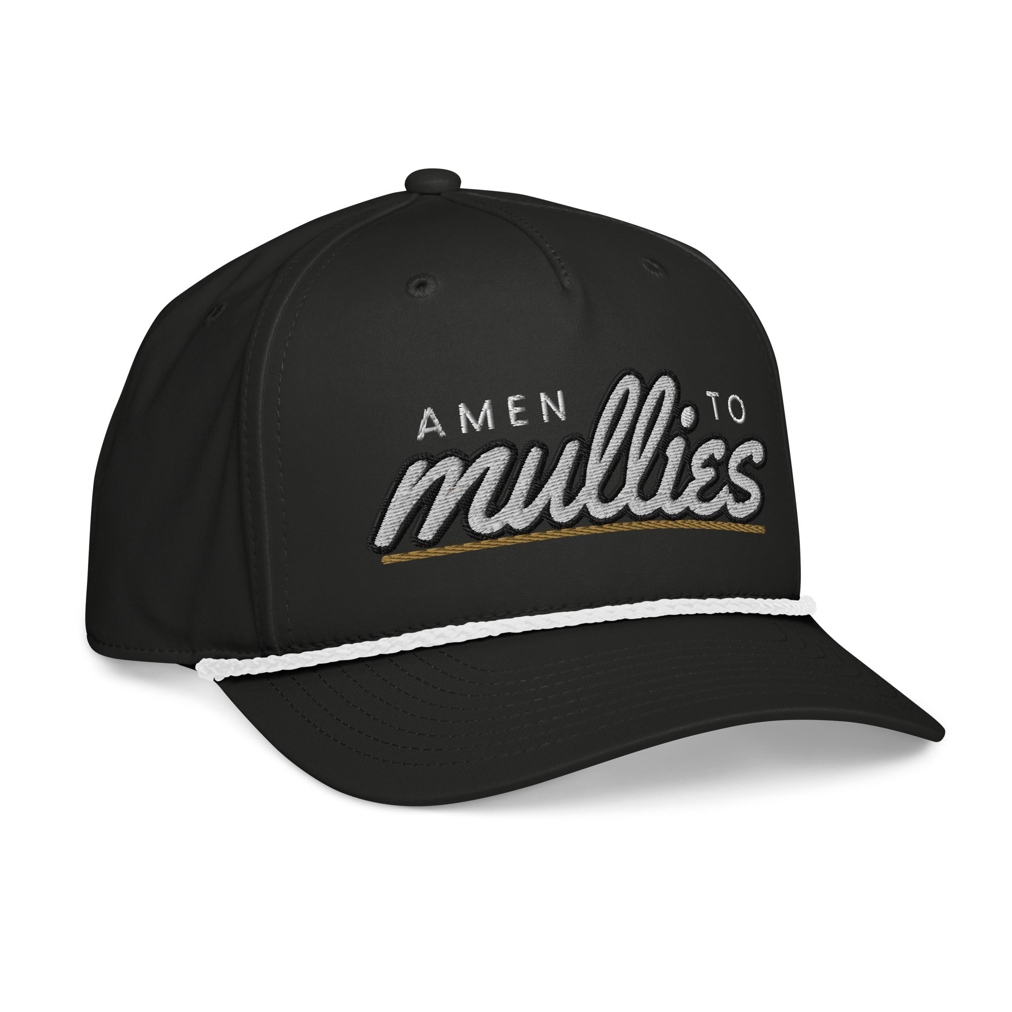 Richardson 258 "Amen to Mullies" Rope Hat | Structured Snapback