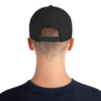 Grateful Ark Crest Snapback | Premium All Black Wool Blend