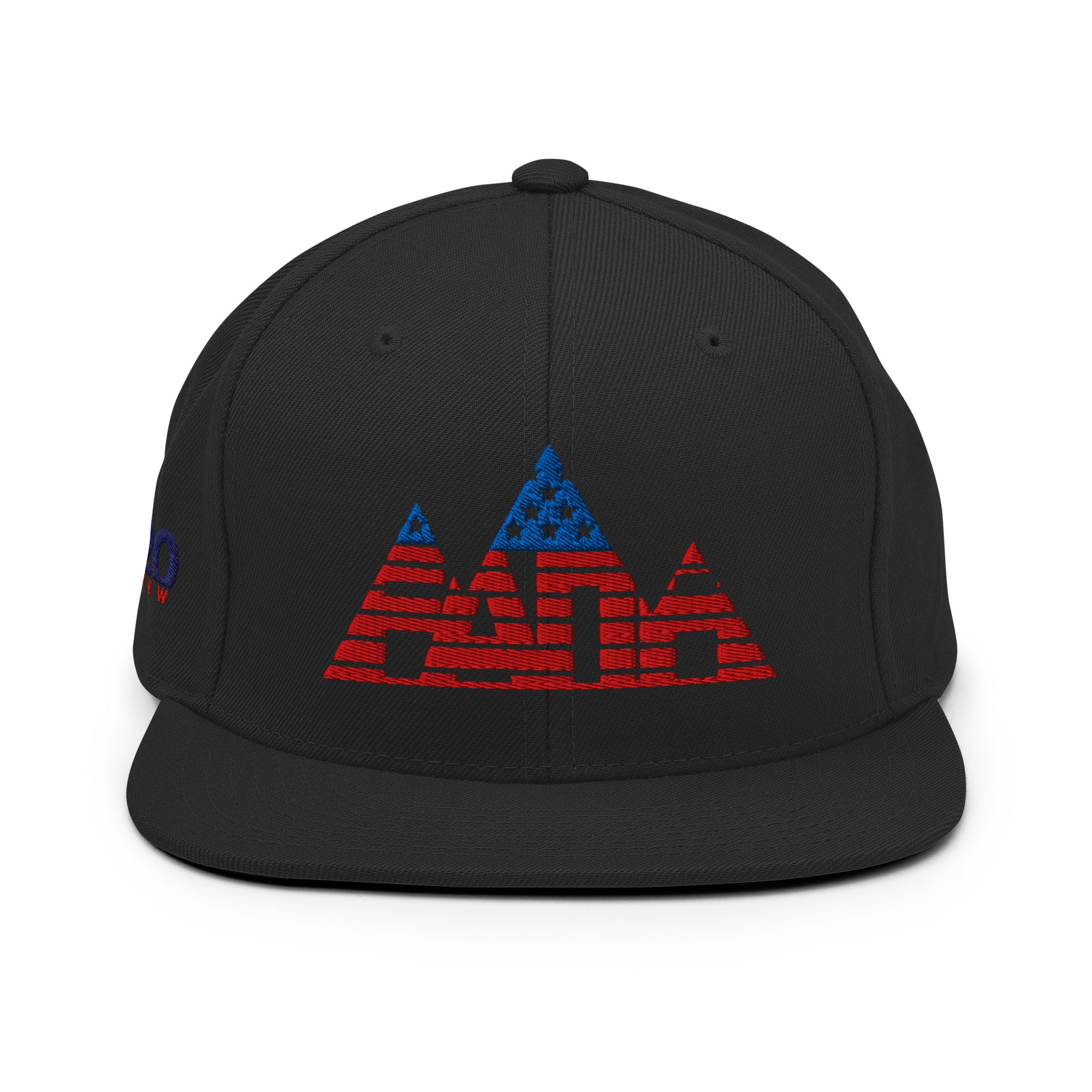 Faith Mountain Classic Snapback | Premium Wool Blend Flat Brim