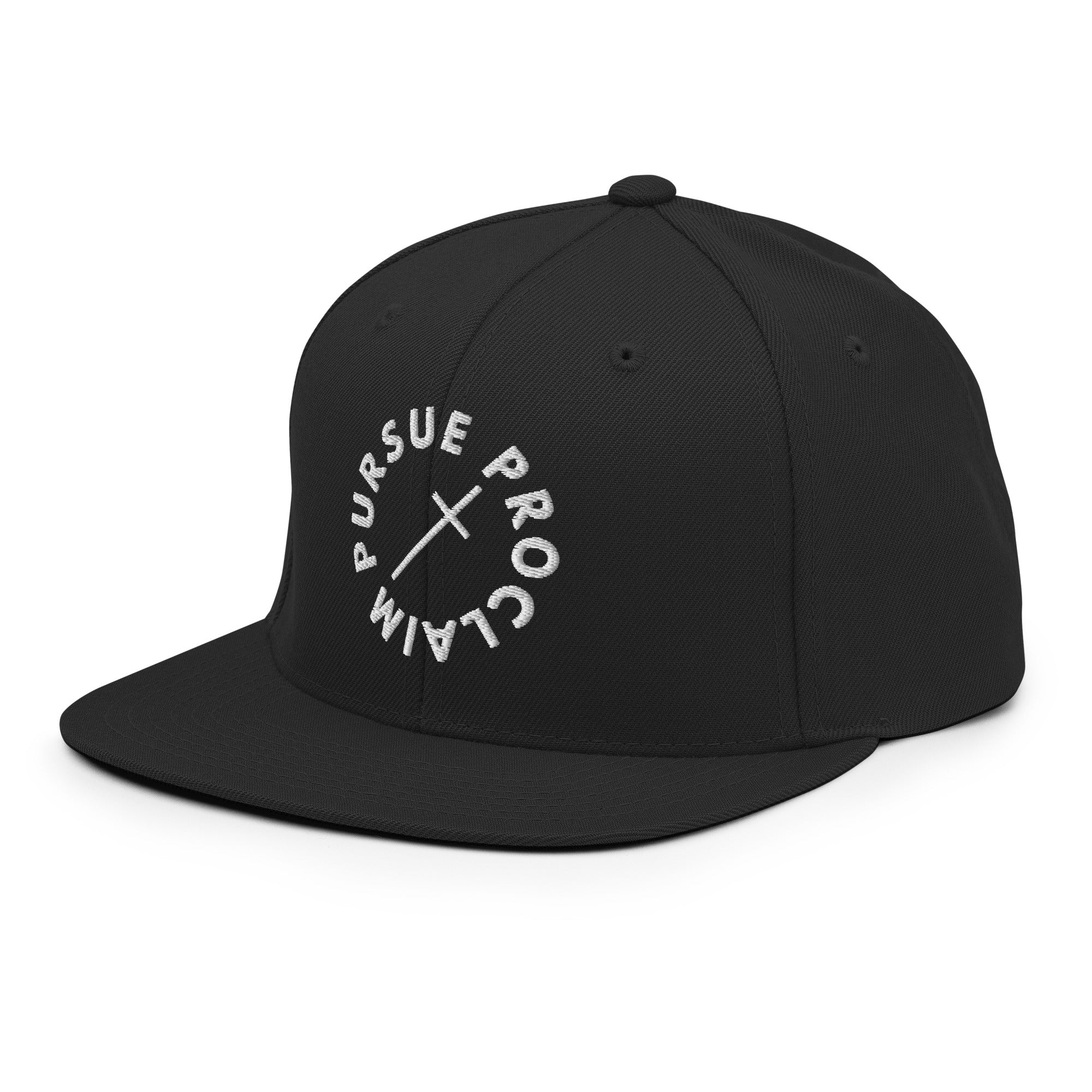 Pursue & Proclaim 3D Snapback | Premium Flat Brim Hat