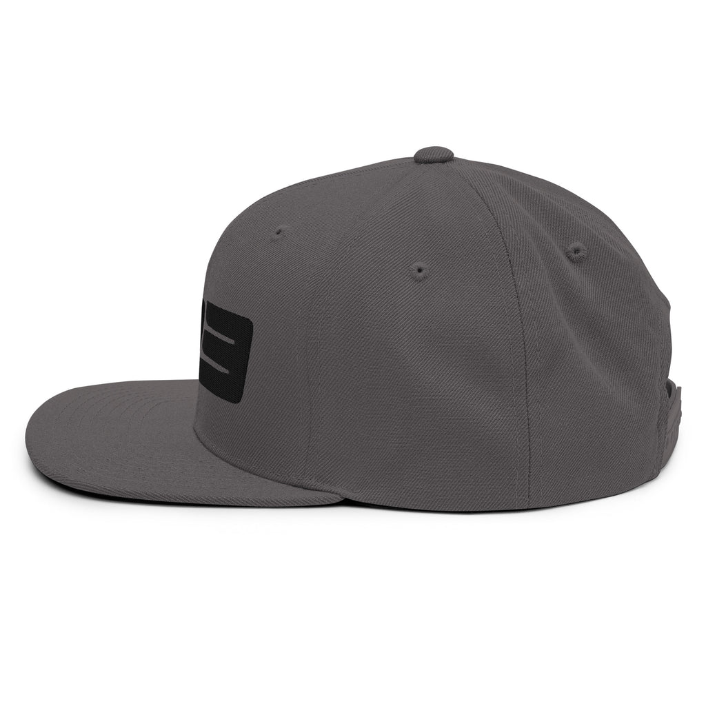 333 3D Snapback Hat | Premium Wool Blend Flat Brim