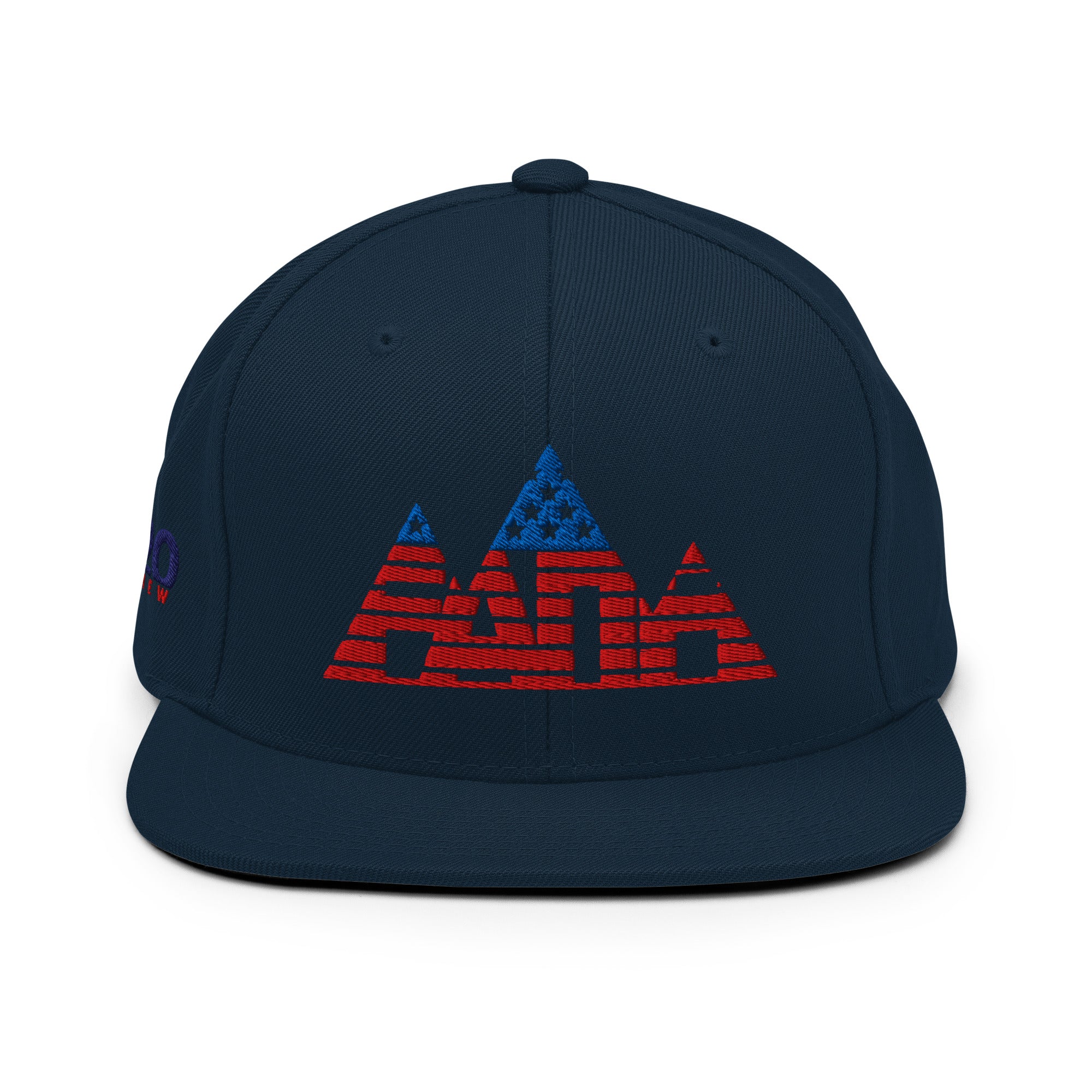 Faith Mountain Classic Snapback | Premium Wool Blend Flat Brim