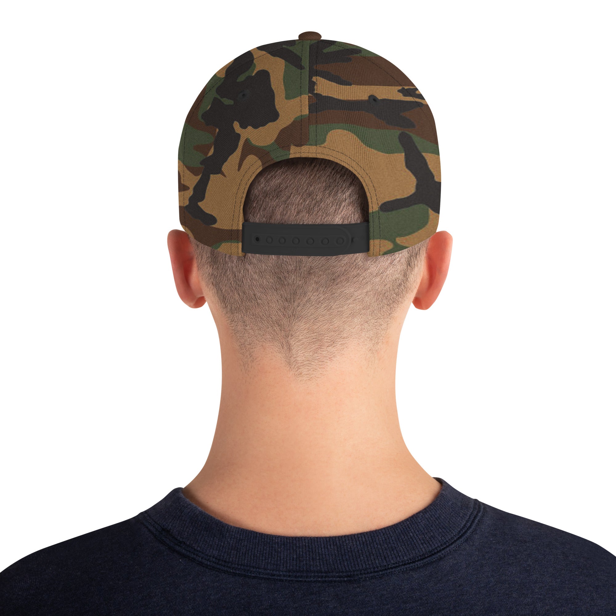Be the Ark 3D Camo Snapback | Front & Side Embroidery