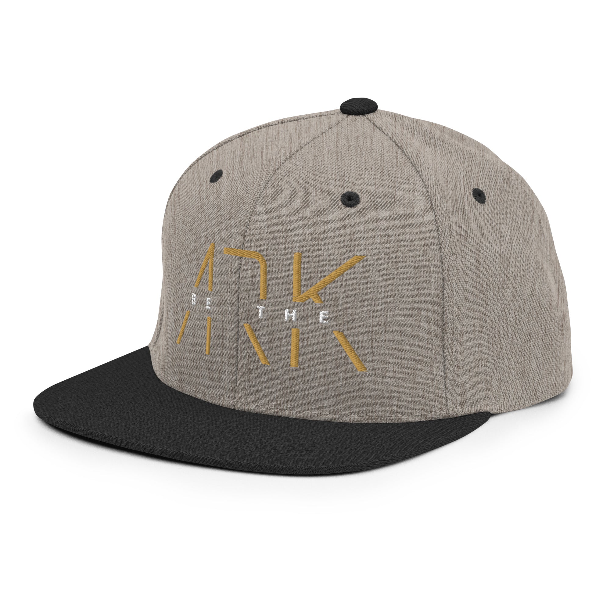 Be The Ark 3D Snapback | Premium Wool Blend Flat Brim