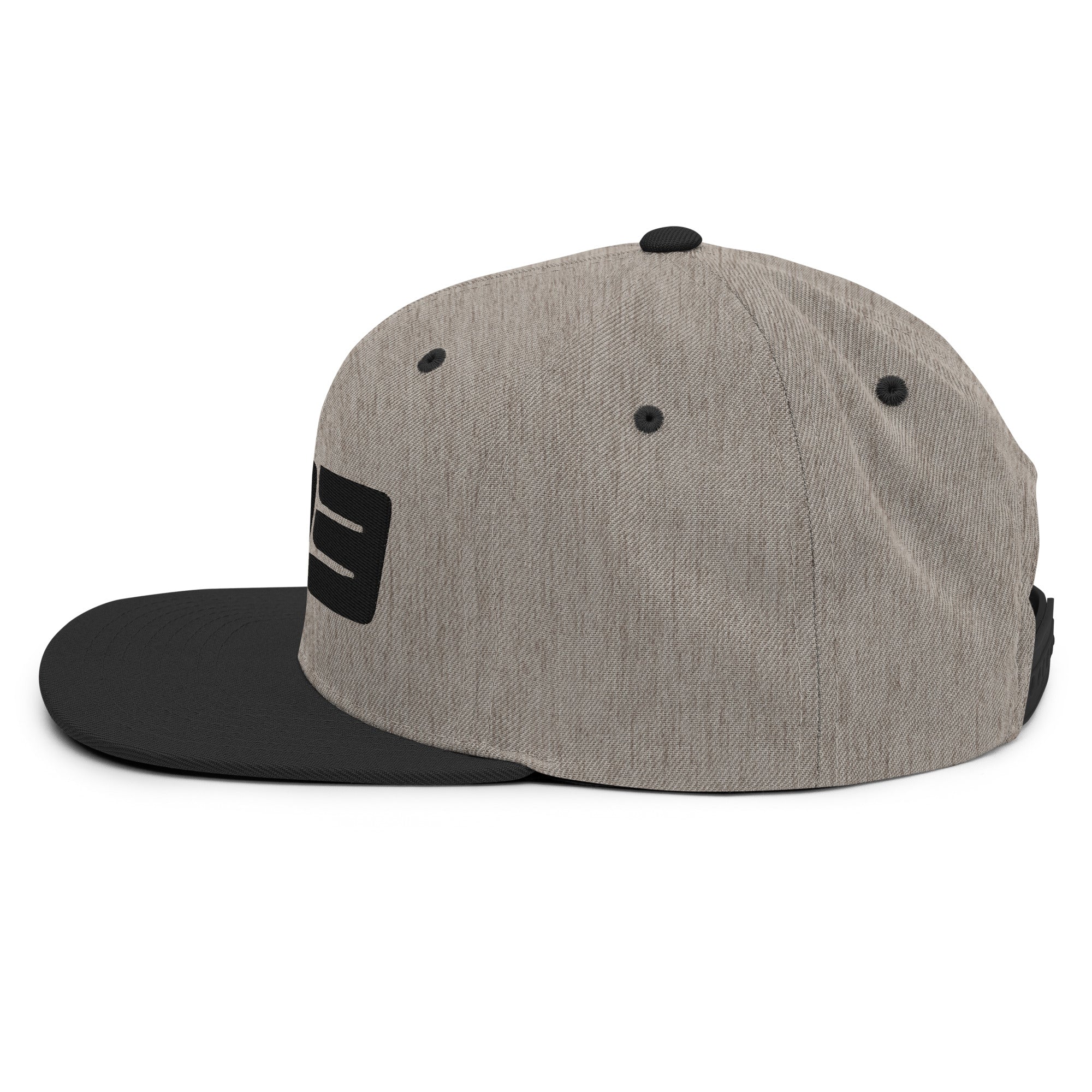 333 3D Snapback Hat | Premium Wool Blend Flat Brim