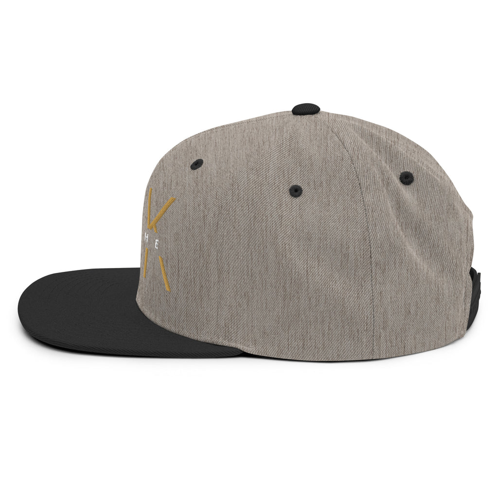 Be The Ark 3D Snapback | Premium Wool Blend Flat Brim