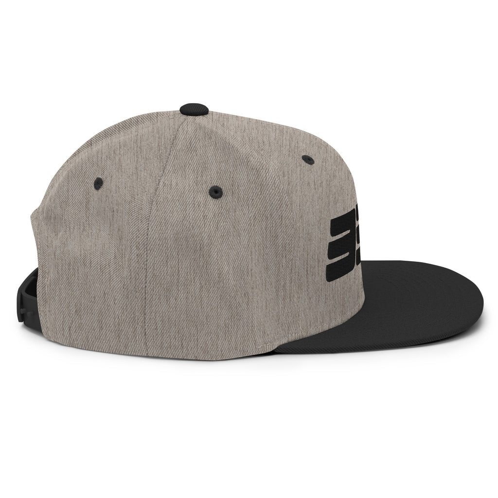 333 3D Snapback Hat | Premium Wool Blend Flat Brim