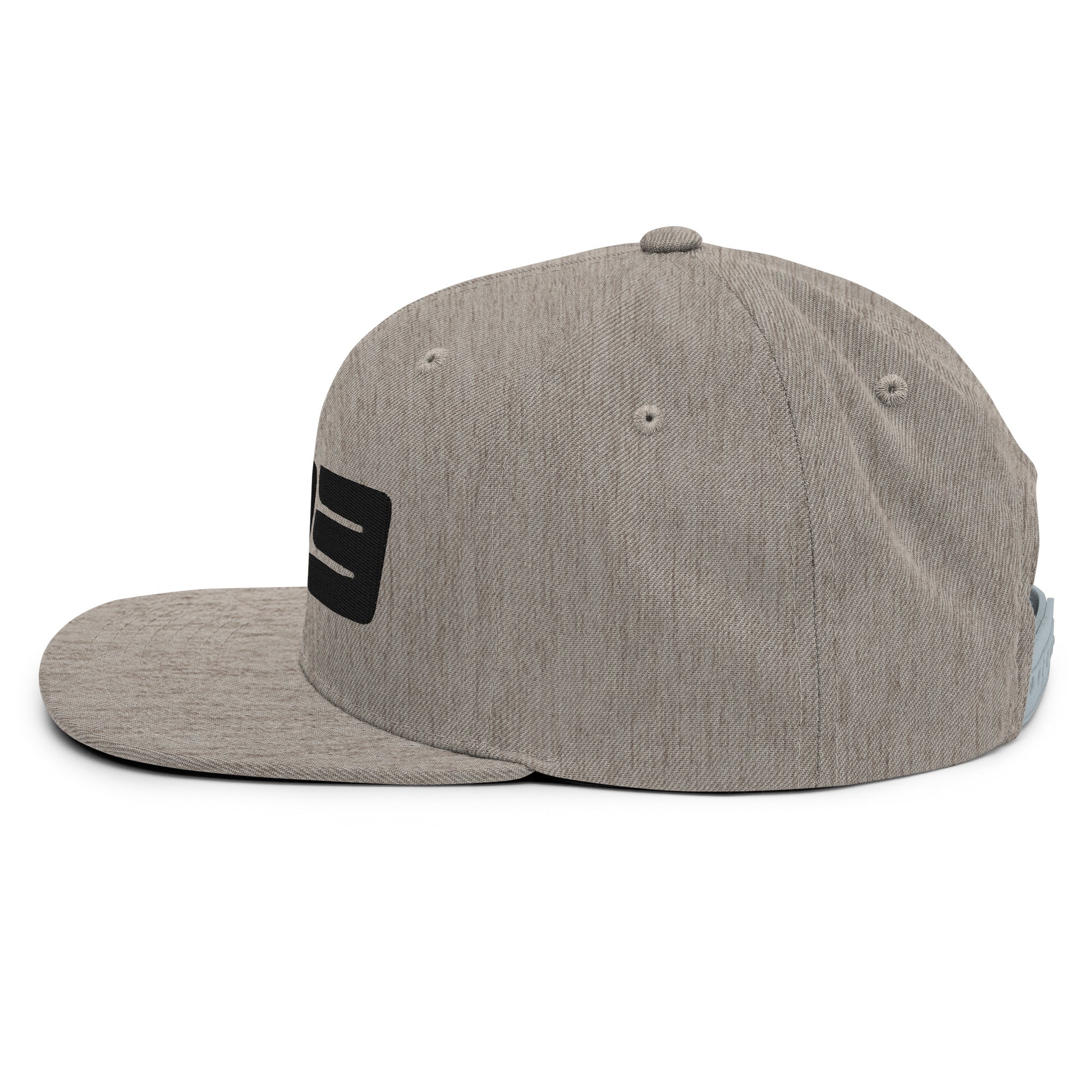 333 3D Snapback Hat | Premium Wool Blend Flat Brim
