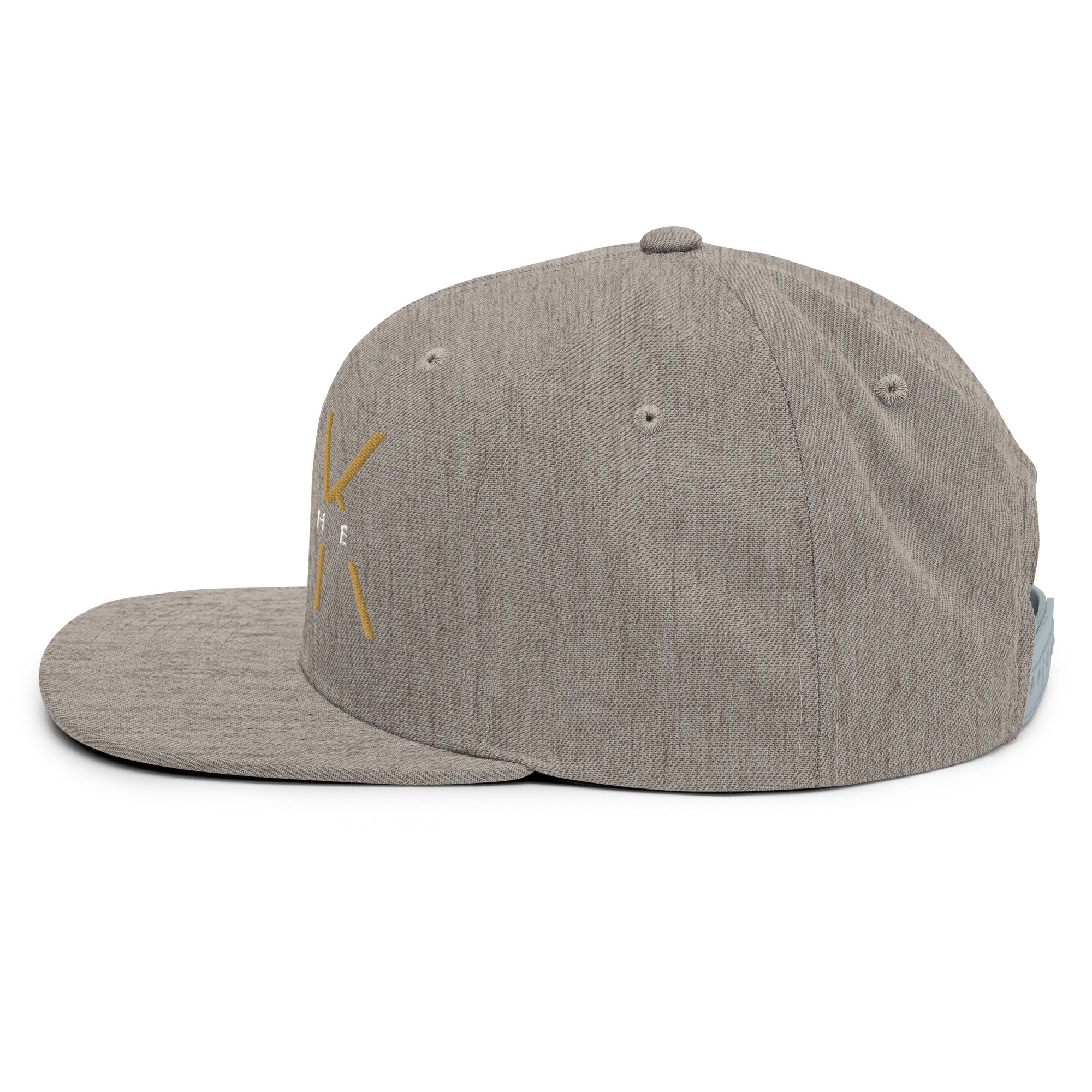 Be The Ark 3D Snapback | Premium Wool Blend Flat Brim