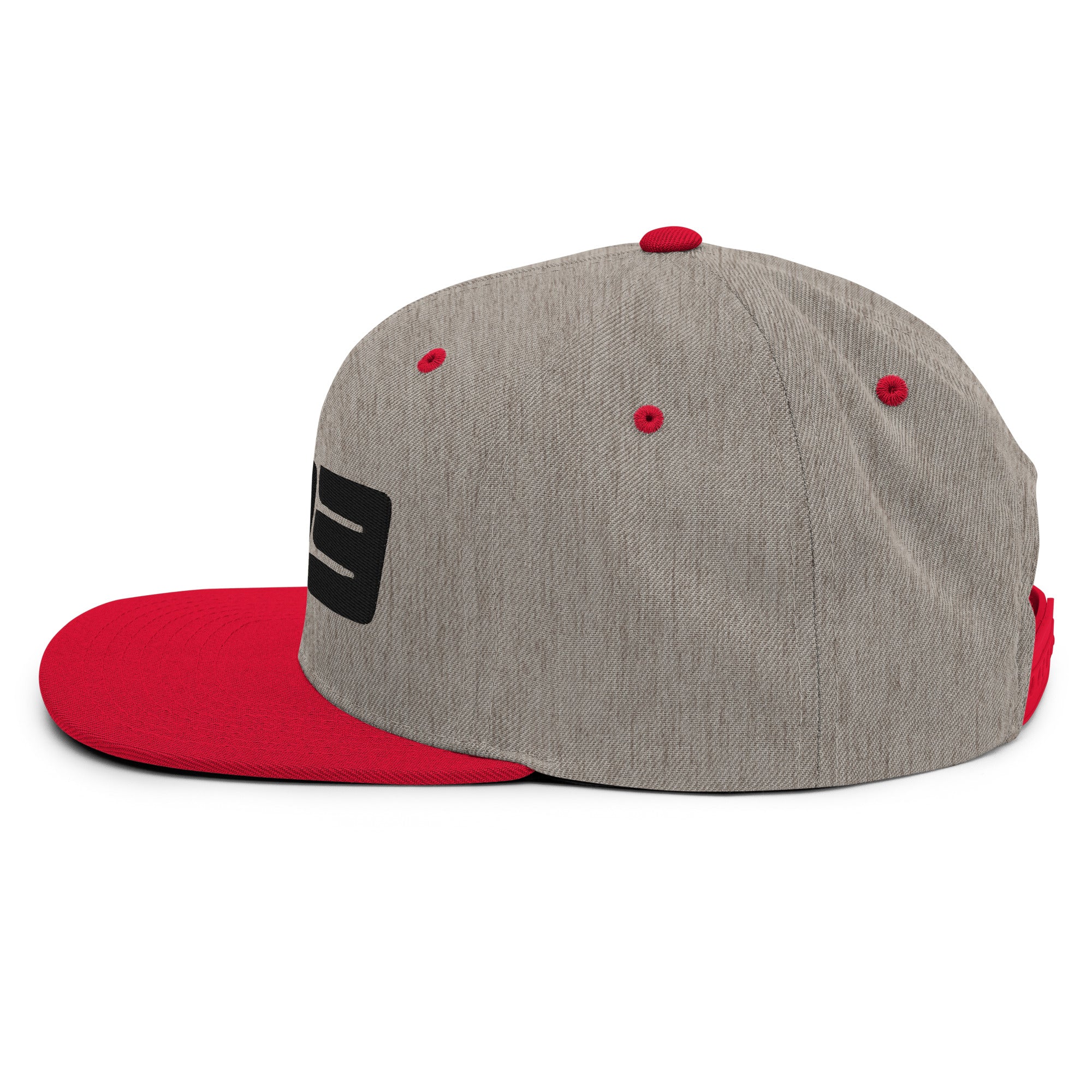 333 3D Snapback Hat | Premium Wool Blend Flat Brim