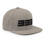 333 3D Snapback Hat | Premium Wool Blend Flat Brim