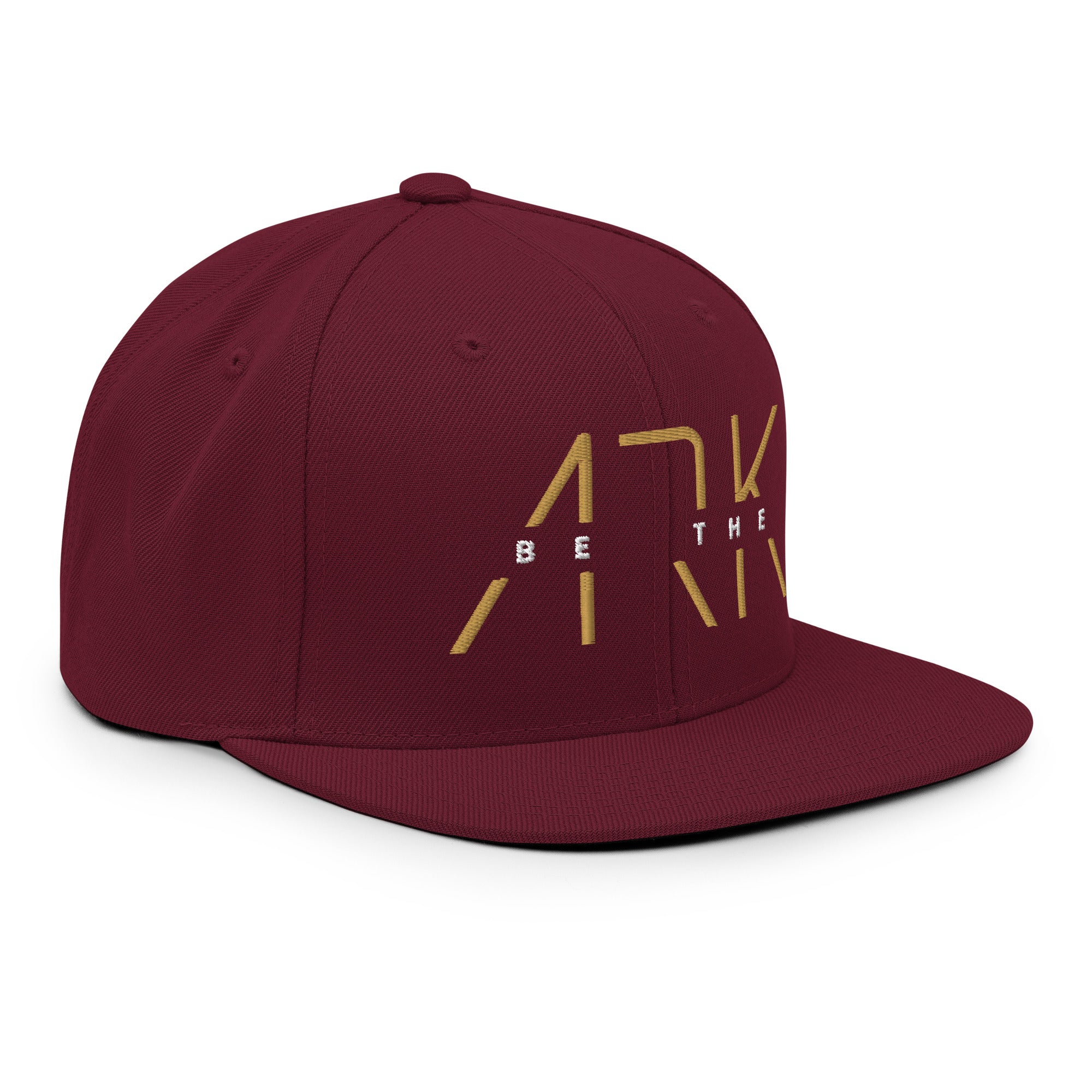 Be The Ark 3D Snapback | Premium Wool Blend Flat Brim