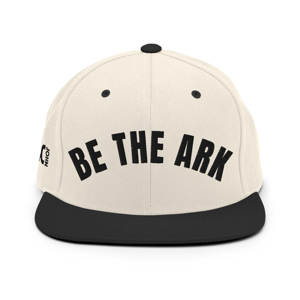 Be The Ark 3D Snapback | Natural/Black Hat with Side Logo