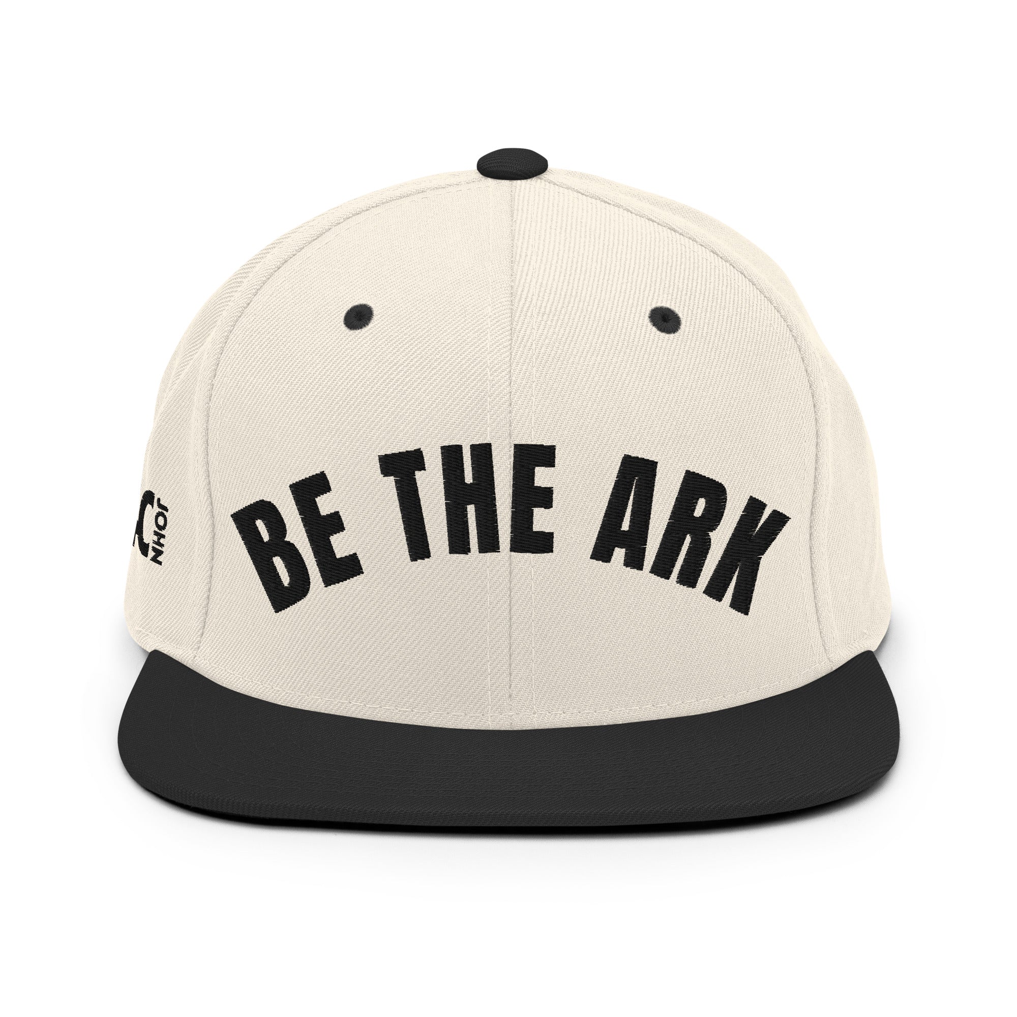 Be The Ark 3D Snapback | Natural/Black Hat with Side Logo